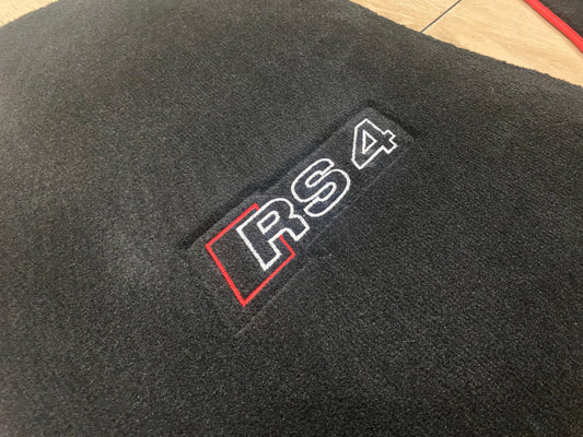 Audi RS4 2008-2015 B8 Carpet Car Mats - Set of 4