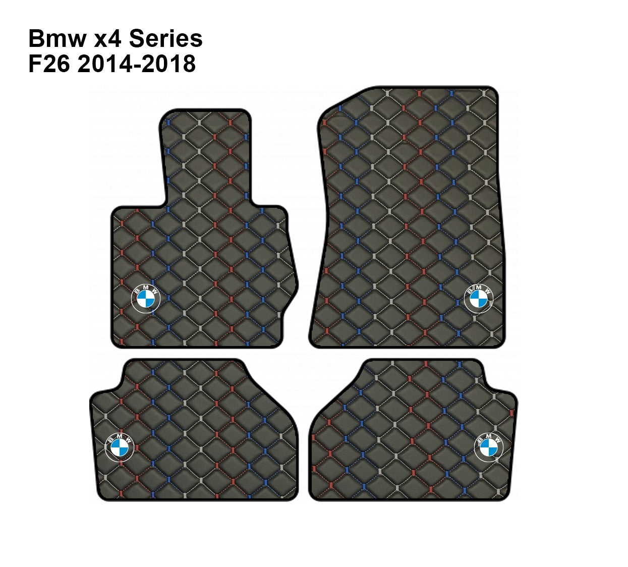 BMW X4 f26 - Set of 4x Car mats
