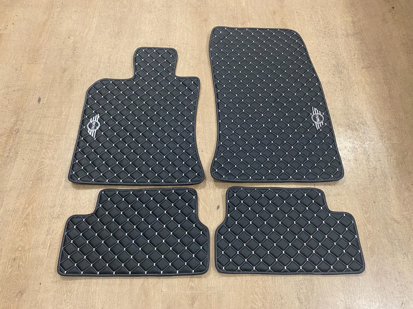Mini Cooper R56 2009+ Leather Floor Mats - Set of 4