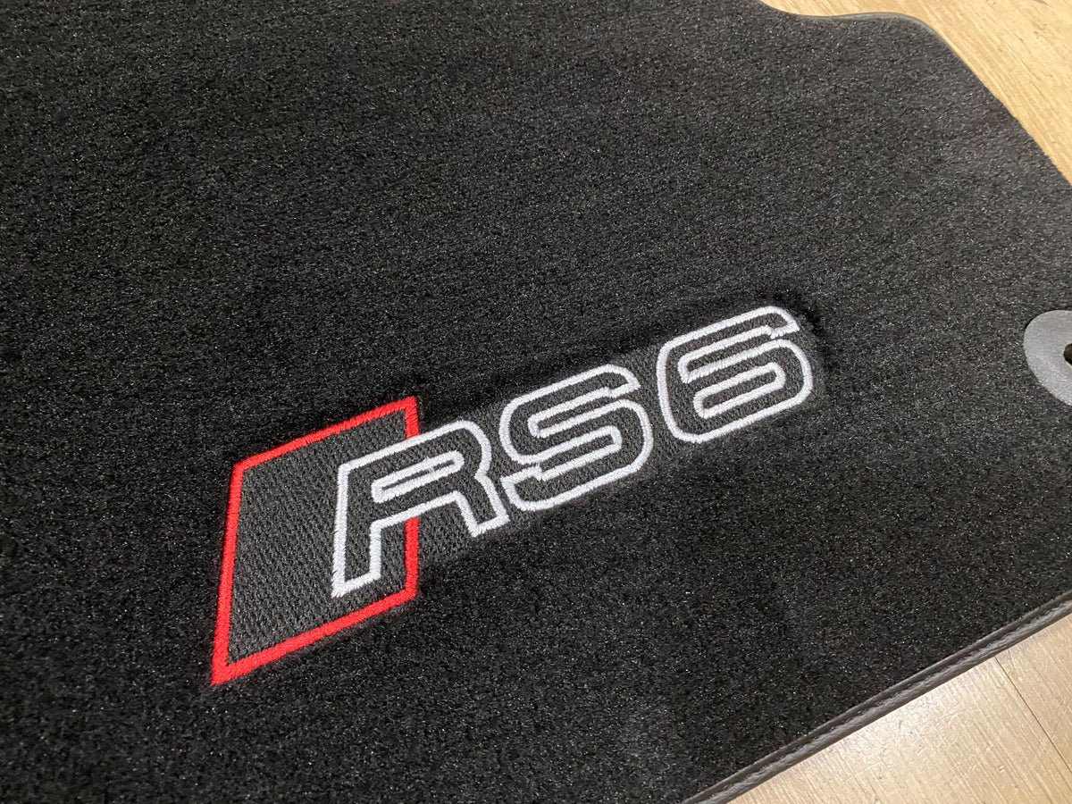 Audi RS6 2011-2018 C7 Carpet Floor Mats - Set of 4