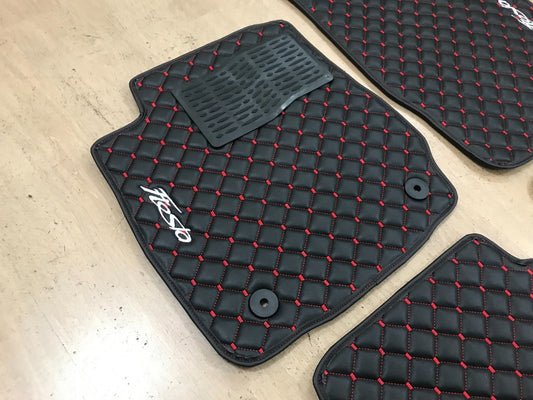 Ford Fiesta 2009-2018 Leather Car Mats - Set of 4