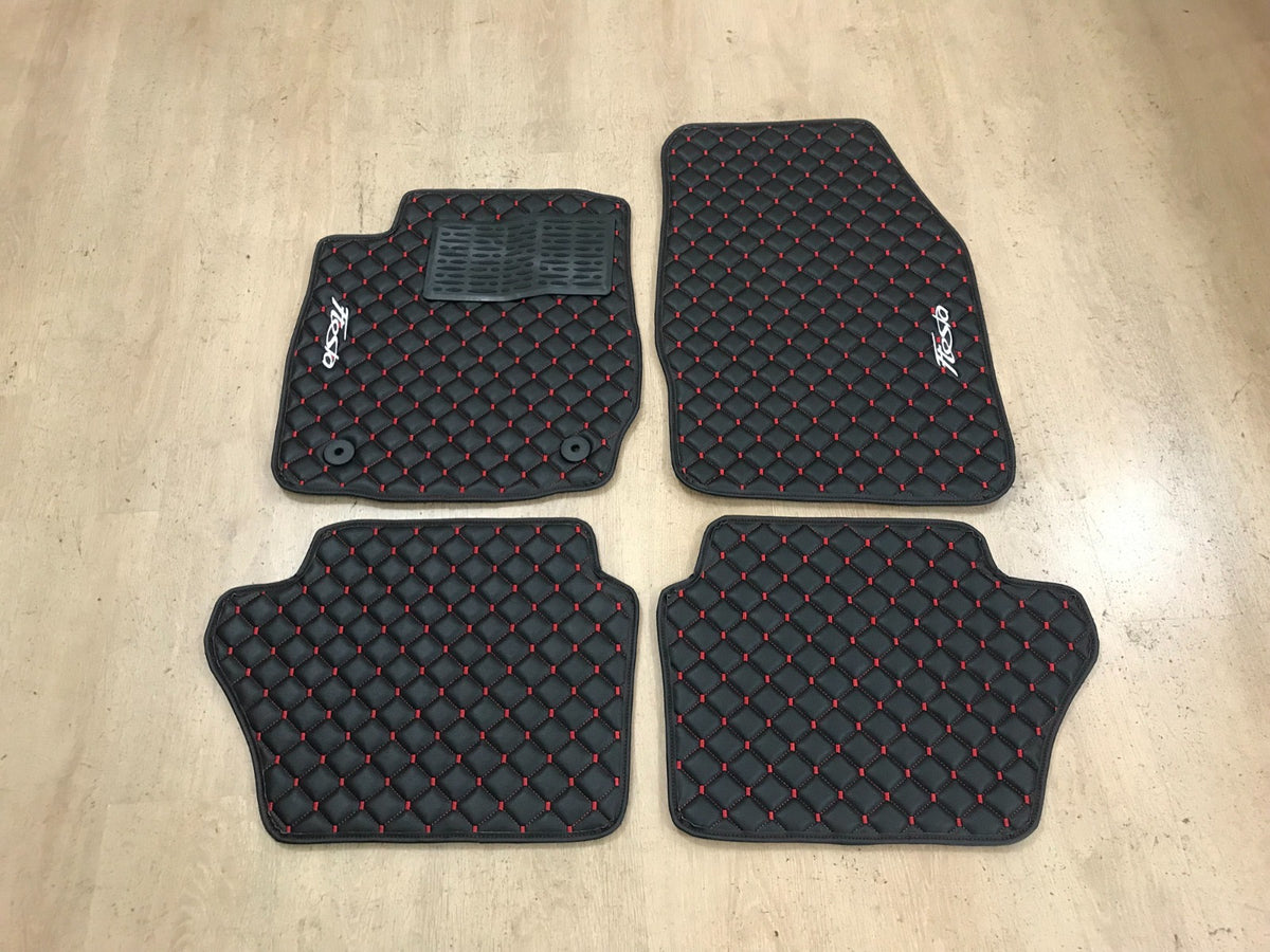 Ford Fiesta 2009-2018 Leather Car Mats - Set of 4