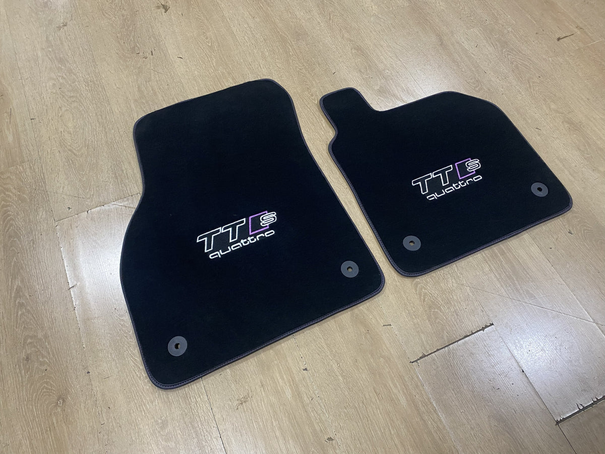 Audi TTS Mk3 Carpet Car Mats - Set of 2