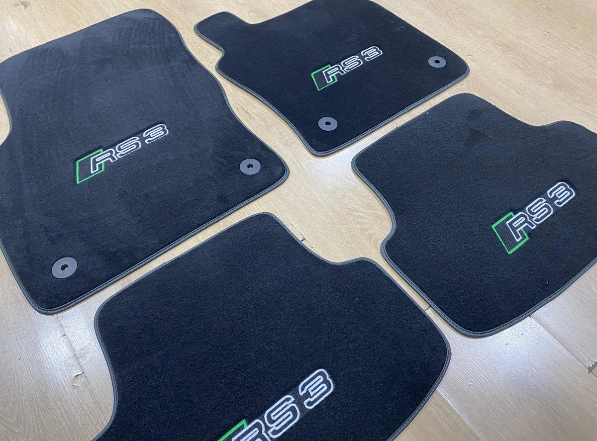 RS3 8Y RS 2021-2026 Carpet Car Mats - Set of 4