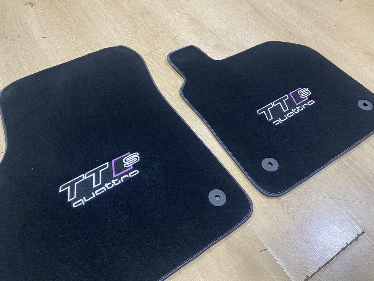 Audi TTS Mk3 Carpet Car Mats - Set of 2