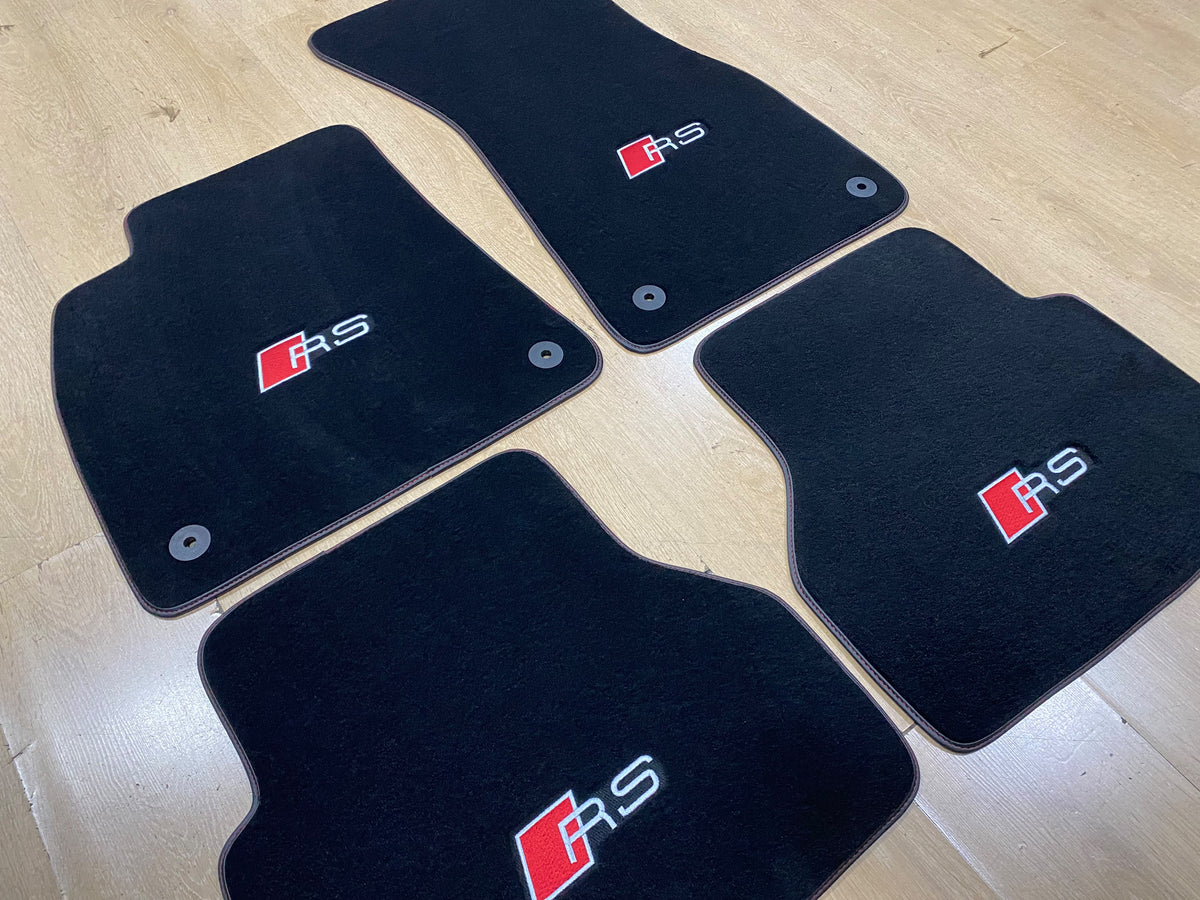 Audi RS6 2019-2025 C8 Carpet Floor Mats - Set of 4