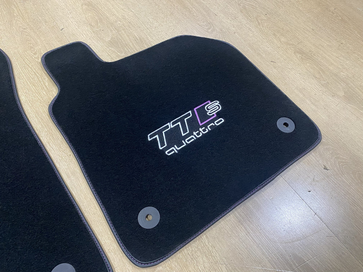 Audi TTS Mk3 Carpet Car Mats - Set of 2