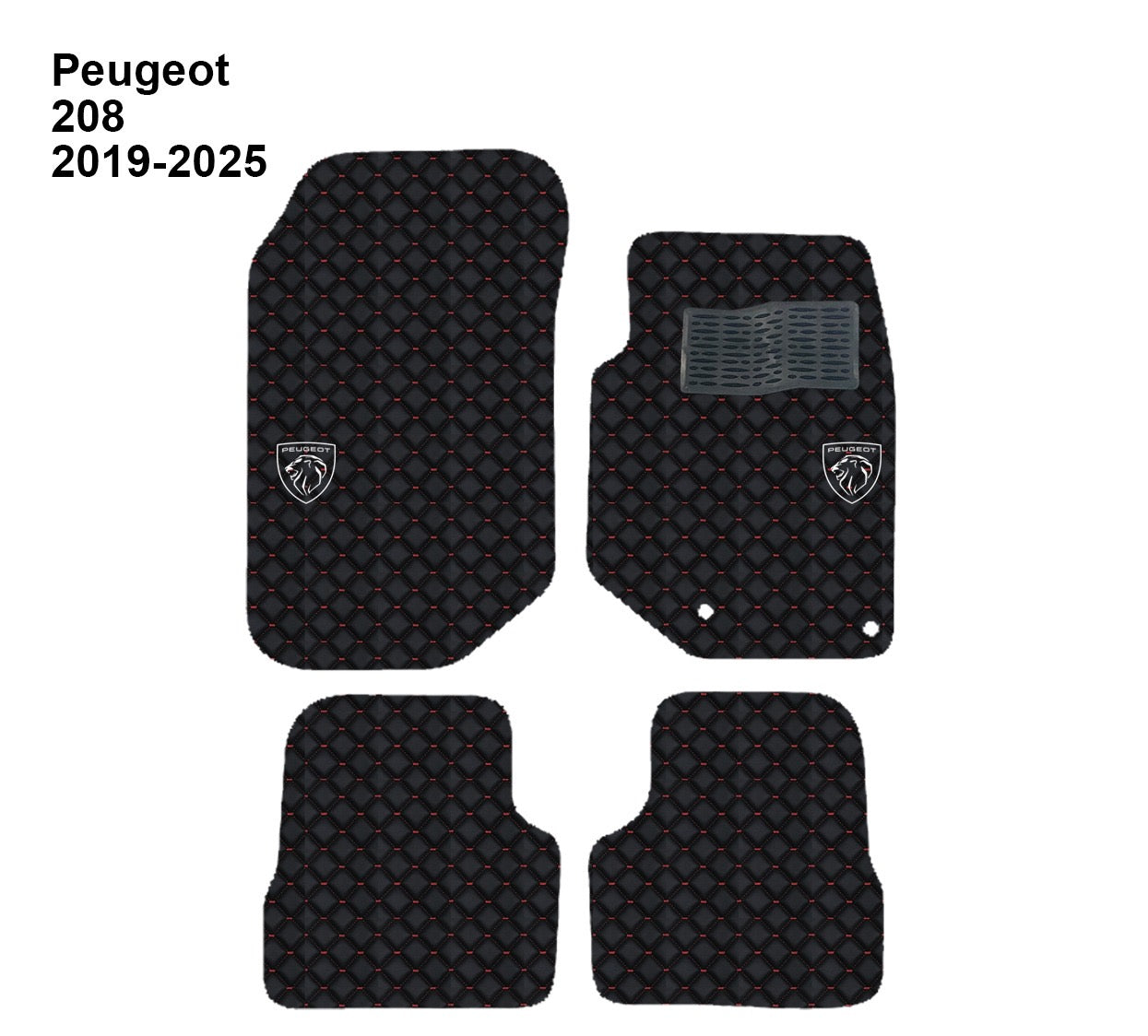 Peugeot 208 2019-2026 Car Mats - Set of 4