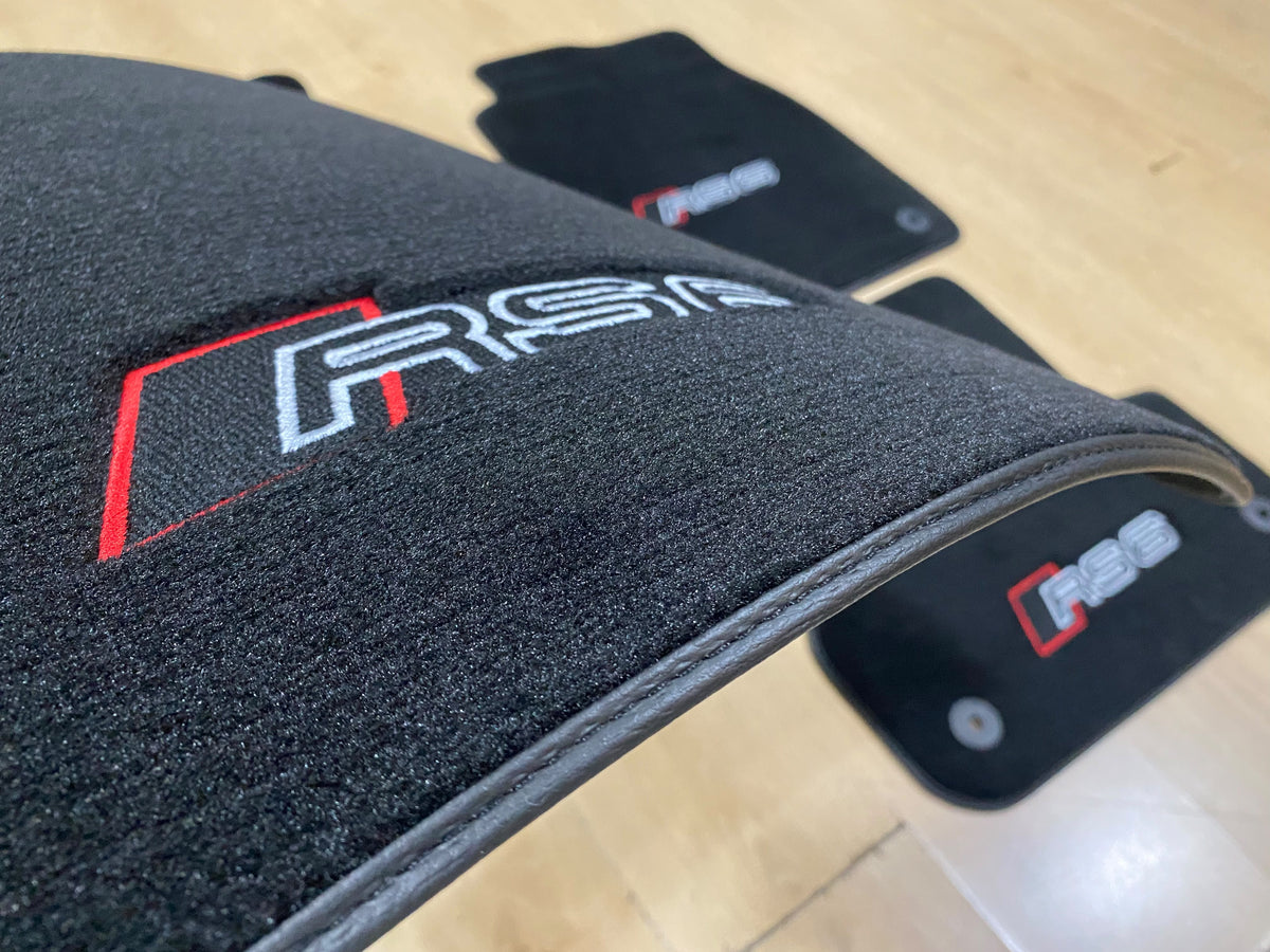 Audi RS6 2011-2018 C7 Carpet Floor Mats - Set of 4