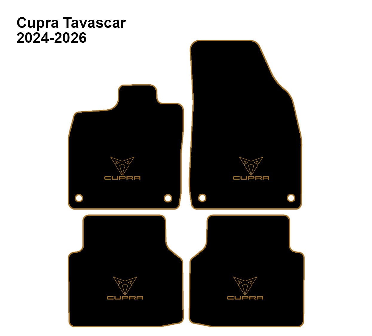 Cupra Tavascan Car Floor Mats - Set of 4