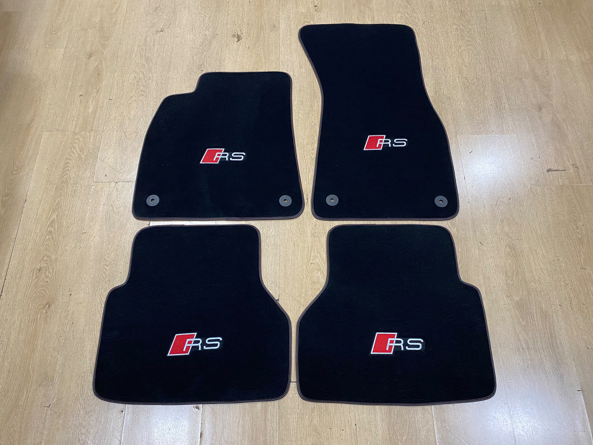 Audi RS6 2019-2025 C8 Carpet Floor Mats - Set of 4