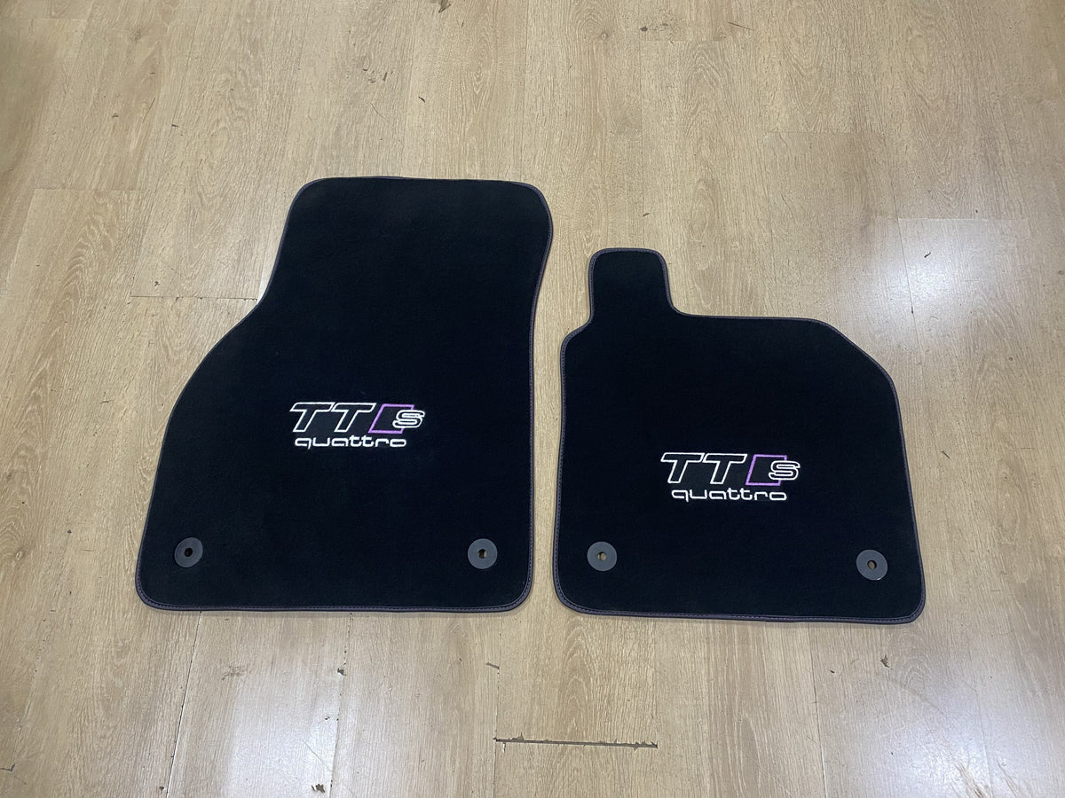 Audi TTS Mk3 Carpet Car Mats - Set of 2