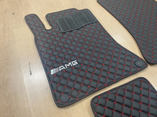 Mercedes A-B-C-CL-E-S-SL-AMG - Set of 4x Car Mats
