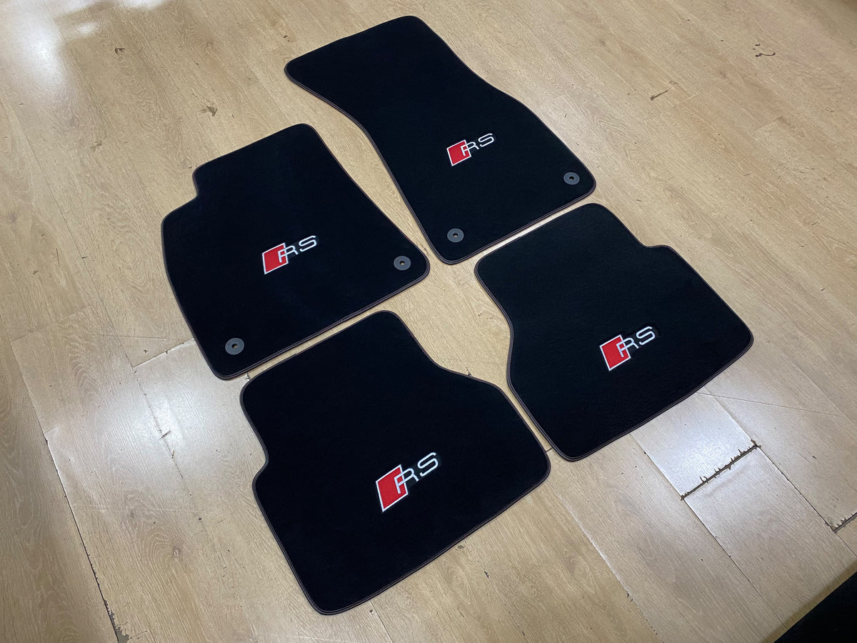 Audi RS6 2019-2025 C8 Carpet Floor Mats - Set of 4