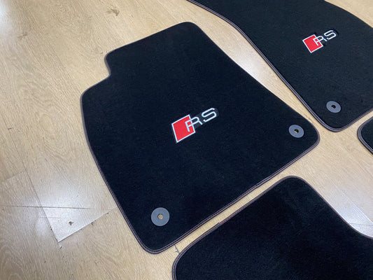 Audi RS6 2019-2025 C8 Carpet Floor Mats - Set of 4