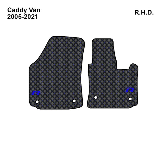 Volkswagen Caddy Van c20 1.6 tdi 2015 mk3 - 2x Mats