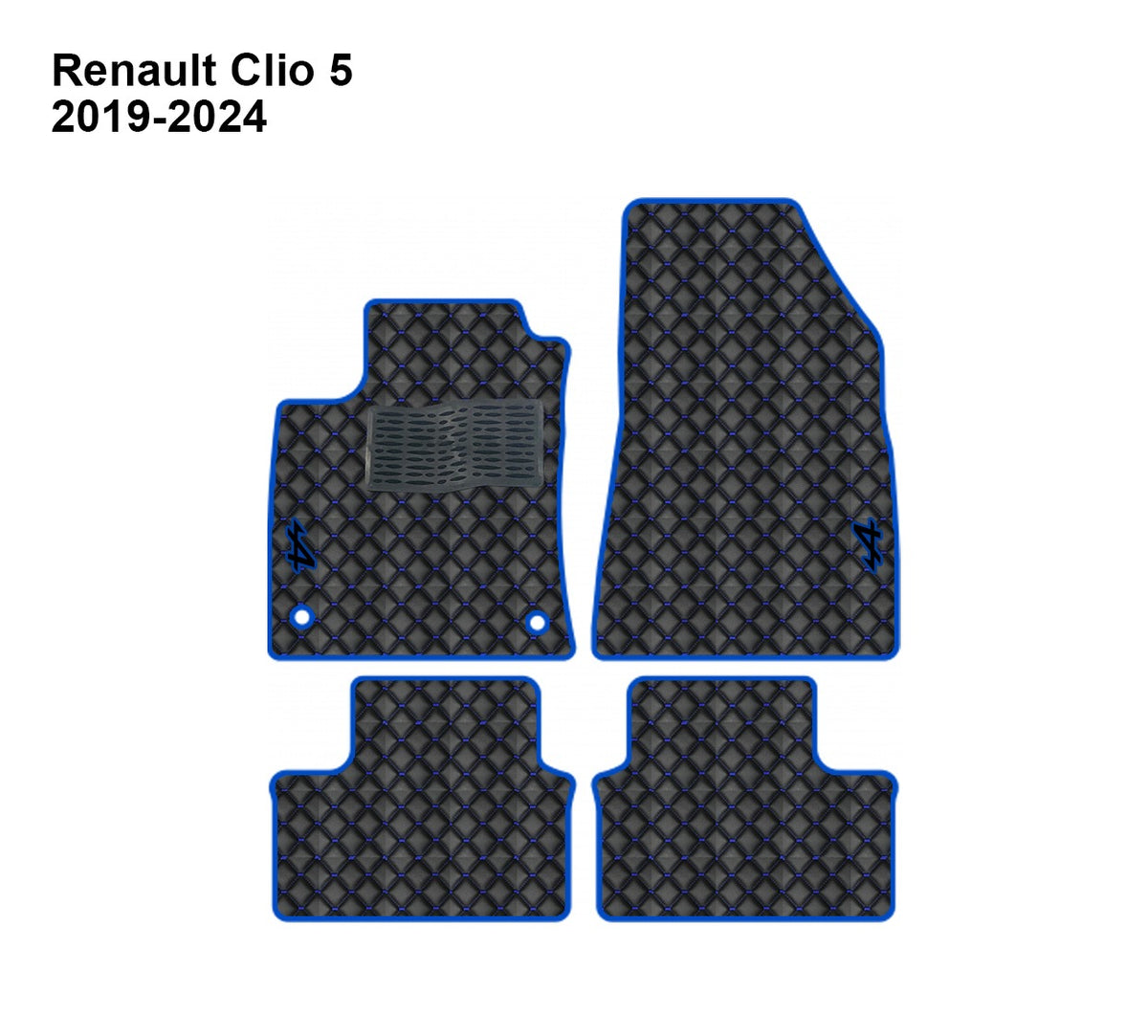 Renault Clio 5 2019-2024 Car Mats - Set of 4