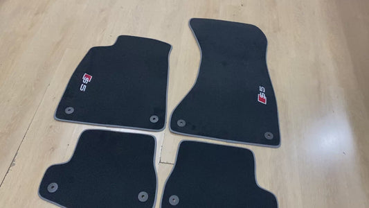 Audi S5 2020-2025 F57 Convertible Carpet Car Mats - Set of 4