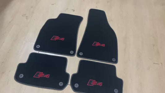 Audi A4/S4 2001-2006 B6 Cabrio Car Mats - Set of 4