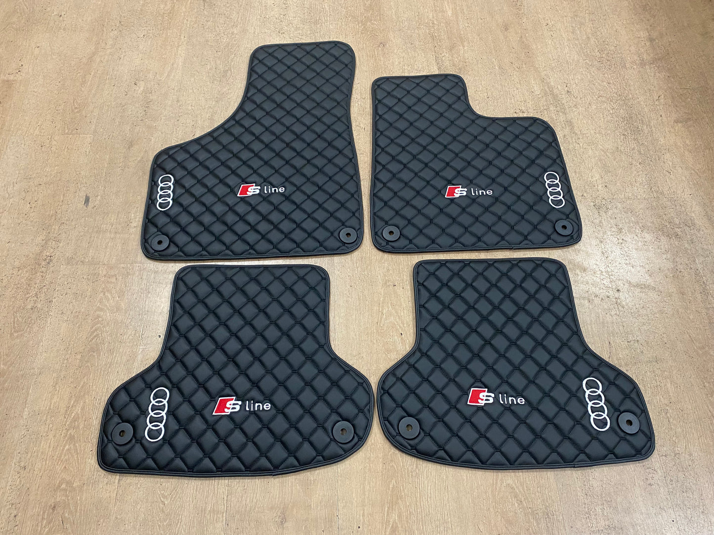 Audi A3 / S3 / RS3 | Honeycomb Style Embroidery